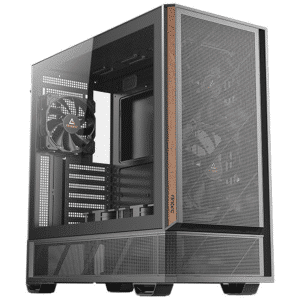Antec P30 Air, 5 PWM Fans Included, Metal Mesh Front With Premium Wood Accents, Supports 360mm Top Radiator, Type-c 3.2 Gen 2, Optimized Airflow For GPU Cooling, Mid-tower ATX Case - CS - CA-P30AIR2 - ANTEC - 761345102568 - P30 AIR