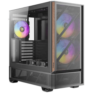 Antec P30 Argb, 5 PWM Fans Included, Metal Mesh Front With Premium Wood Accents, Supports 360mm Top Radiator, Type-c 3.2 Gen 2, Optimized Airflow For GPU Cooling, Mid-tower ATX Case - CS - CA-P30AR1 - ANTEC - 761345102551 - P30 ARGB