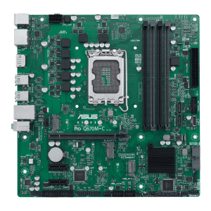 ASUS TeK ASUS MB PRO Q670M-C-CSM Q670 LGA1700 Max.128GB DDR5 PCIe mATX Retail MB 262153 PRO Q670M-C-CSM