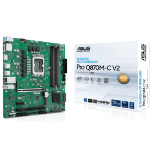 ASUS TeK ASUS MB PRO Q870M-C V2-CSM-SI LGA1851 Max256GB DDR5 micro-ATX Bulk Pack MB 304193 PRO Q870M-C V2-CSM-SI