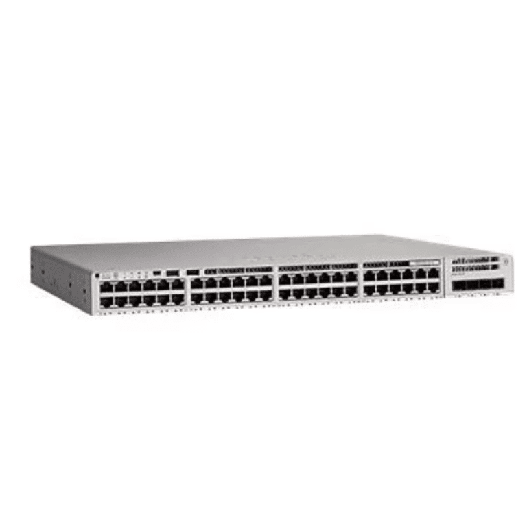 Cisco Catalyst 9200 C9200L-24P-4X Layer 3 Switch - 24 Ports - Manageable - Gigabit Ethernet, 10 Gigabit Ethernet - 10/100/1000Base-T, 10GBase-X - 3 Layer Supported - Modular - 370 W PoE Budget - Twisted Pair, Optical Fiber - PoE Ports - 1U - Rack-mountable - Lifetime Limited Warranty - Cisco - Layer 3 Switch - 6977 - A300-5RT263 - 5RT263 - 0889728170178 - C9200L-24P-4X-E
