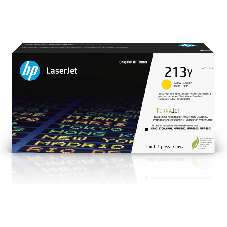Consumible Hpinc//toner 213y Amarillo Rendimiento Superior Laserjet 5800/6700/6800 12000p W2132y - W2132Y