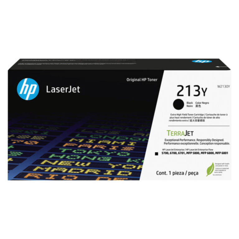Consumible Hpinc//toner 213y Negro Rendimiento Superior Laserjet 5700/5800/6700/6800 18000p W2130y - W2130Y