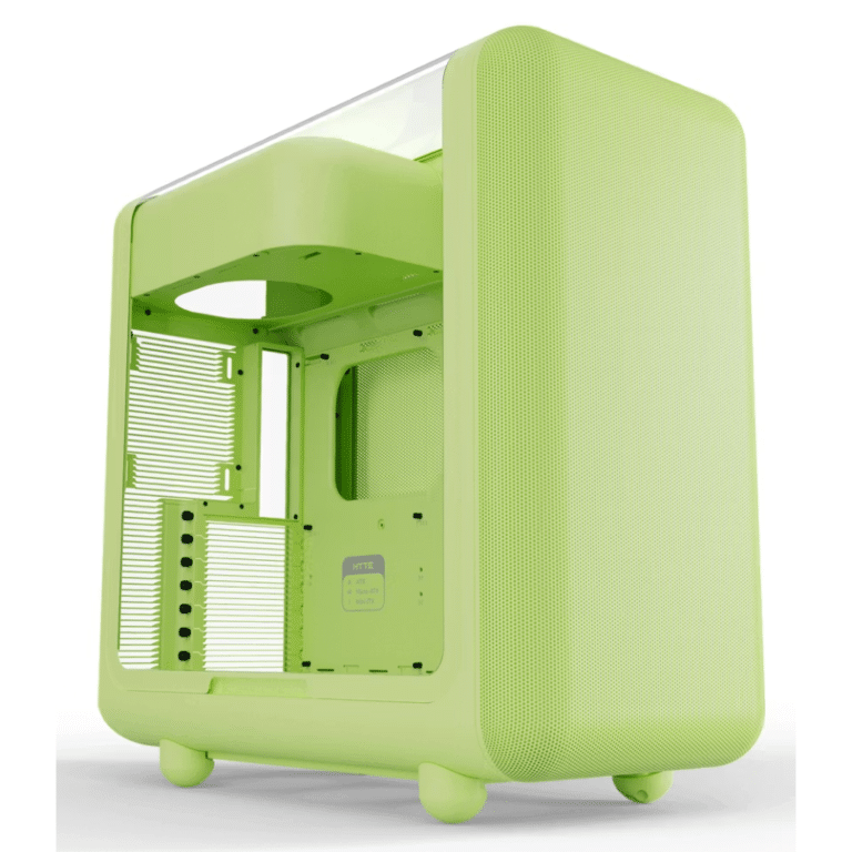 HYTE HYTE CS CS-HYTE-X50G-MM X50 Mid-Tower ATX Acoustic Glass MATCHA MILK Retail CS 300087 CS-HYTE-X50G-MM