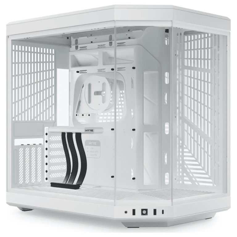 HYTE HYTE CS CS-HYTE-Y70-WW Y70 Dual Chamber Mid-Tower ATX Snow White Retail CS 283846 CS-HYTE-Y70-WW