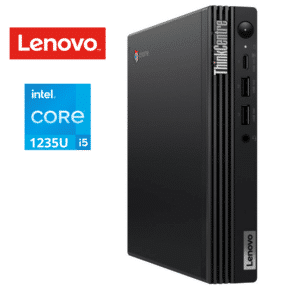 Lenovo ThinkCentre M60q 12C6000BUS Chromebox - Intel Core i5 12th Gen i5-1235U - 8 GB - 128 GB PCI Express NVMe 3.0 x4 SSD - Tiny - Black - Intel Chip - ChromeOS - Intel Iris Xe Graphics DDR4 SDRAM - English Keyboard - IEEE 802.11ax Wireless LAN - 90 W - Lenovo - Chromebox - 1174 - A300-11LQ68 - 11LQ68 - 0196803339789 - 12C6000BUS