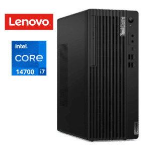 Lenovo ThinkCentre M70t Gen 5 12U0000JUS Desktop Computer - Intel Core i7 14th Gen i7-14700 - vPro Technology - 16 GB - 512 GB SSD - Tower - Black - Intel Q670 Chip - Windows 11 Pro - Intel UHD Graphics 770 DDR5 SDRAM - DVD-Writer - English Keyboard - IEEE 802.11ax Wireless LAN - 260 W - Lenovo - Desktop Computer - 1174 - A300-JV9014 - JV9014 - 0198153879137 - 12U0000JUS