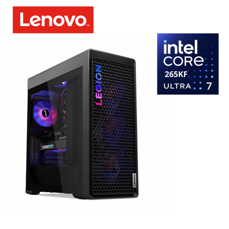 Lenovo Legion T7 34IAS10 90Y6003KUS Gaming Desktop Computer - Intel Core Ultra 7 265KF - 32 GB - 1 TB SSD - Tower - Storm Gray - Intel Chip - Windows 11 Pro - NVIDIA GeForce RTX 5080 16 GB GDDR7 - English Keyboard - IEEE 802.11ax Wireless LAN - 850 W - Lenovo - Gaming Desktop Computer - 1174 - A300-SS3830 - SS3830 - 0198157015067 - 90Y6003KUS