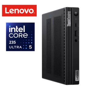 Lenovo ThinkCentre M90q Gen 6 13AC001TUS Desktop Computer - Intel Core Ultra 5 235 - 32 GB - 512 GB PCI Express NVMe 4.0 x4 SSD - Tiny - Black - Intel Q870 Chip - Windows 11 Pro - Intel DDR5 SDRAM - English Keyboard - Wi-Fi 6E (IEEE 802.11ax) - 135 W - Lenovo - Desktop Computer - 1174 - A300-YS2446 - YS2446 - 0199271850572 - 13AC001TUS