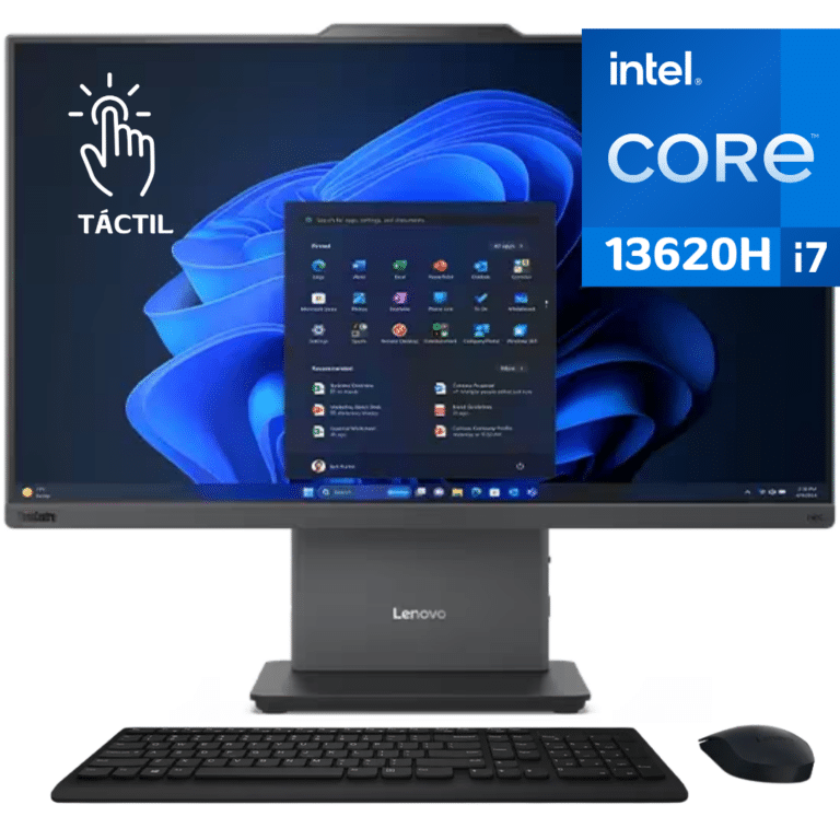 Lenovo ThinkCentre neo 50a 27 Gen 5 12SB003XUS All-in-One Computer - Intel Core i7 13th Gen i7-13620H - 16 GB - 512 GB SSD - 27" Full HD Touchscreen - Desktop - Luna Gray - Intel Chip - 1920 x 1080 - Windows 11 Pro - Intel UHD Graphics DDR5 SDRAM - English Keyboard - IEEE 802.11ax Wireless LAN - 90 W - Lenovo - All-in-One Computer - 1174 - A300-NU0106 - NU0106 - 0198155185359 - 12SB003XUS