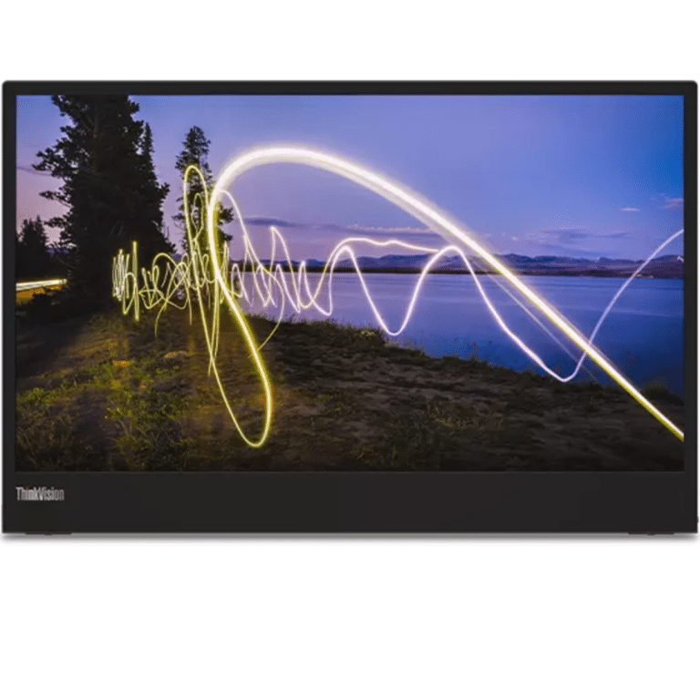 Lenovo Thinkvision M15 Portable Monitor 15.6" (1920x1080) 6ms 250 Cd/m² 1000:1 2xusb-c 16:9 Raven Black - New Factory Sealed - 3 Year Manufacturer Warranty - 62CAUAR1US