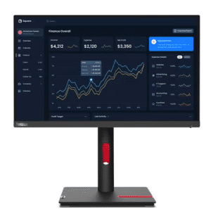 Lenovo ThinkVision T22i-30 22" Class Full HD LED Monitor - 16:9 - Raven Black - 21.5" Viewable - In-plane Switching (IPS) Technology - WLED Backlight - 1920 x 1080 - 16.7 Million Colors - 250 Nit - 4 ms - 60 Hz Refresh Rate - Height, Pivot, Swivel, Tilt - HDMI - VGA - DisplayPort - VESA Mount Compatible - USB Hub - Lenovo - LED Monitor - 9633 - A300-080F02 - 080F02 - 0198156227454 - 63B0MAR6UZ