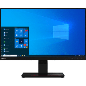 Lenovo ThinkVision T24v-30 24" Class Webcam Full HD LED Monitor - 16:9 - Raven Black - 23.8" Viewable - In-plane Switching (IPS) Technology - WLED Backlight - 1920 x 1080 - 16.7 Million Colors - 250 Nit - 4 ms - 75 Hz Refresh Rate - Speakers - HDMI - VGA - DisplayPort - VESA Mount Compatible - USB Hub - Lenovo - LED Monitor - 7581 - A300-08TY65 - 08TY65 - 0196801782167 - 63D8MAR3US