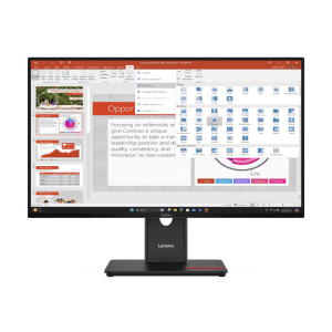 Lenovo ThinkVision T27-40 27" Class Full HD LED Monitor - 16:9 - Eclipse Black - 27" Viewable - In-plane Switching (IPS) Technology - WLED Backlight - 1920 x 1080 - 16.7 Million Colors - 300 Nit - 4 ms - 120 Hz Refresh Rate - Swivel, Height, Pivot, Tilt - USB Type-C - HDMI - VGA - DisplayPort - VESA Mount Compatible - USB Hub - Lenovo - LED Monitor - 9633 - A300-020J80 - 020J80 - 0198158449953 - 64A5MAT6UZ