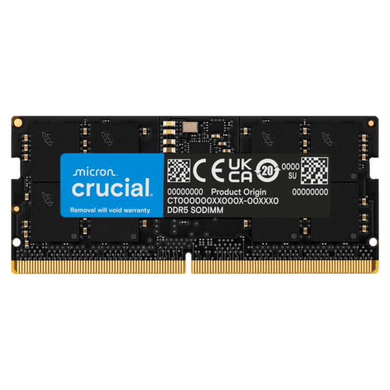 Memoria Ram Crucial Sodimm 16gb Ddr5 5600mhs - CT16G56C46S5-IN