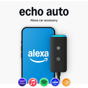 Parlante Amazon/echo Auto Negro /alexa /acc. Manos Libres /840268956189 - B09X27YPS1