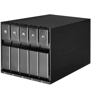 Silverstone SST-FS305-12G-X Three 5.25" Device Bay To Five 3.5" SAS-12G / SATA-6Gbit/s Trayless Hot-swap Cage - FAN - CA-FS305G - SILVERSTON - 844761025755 - SST-FS305-12G-X