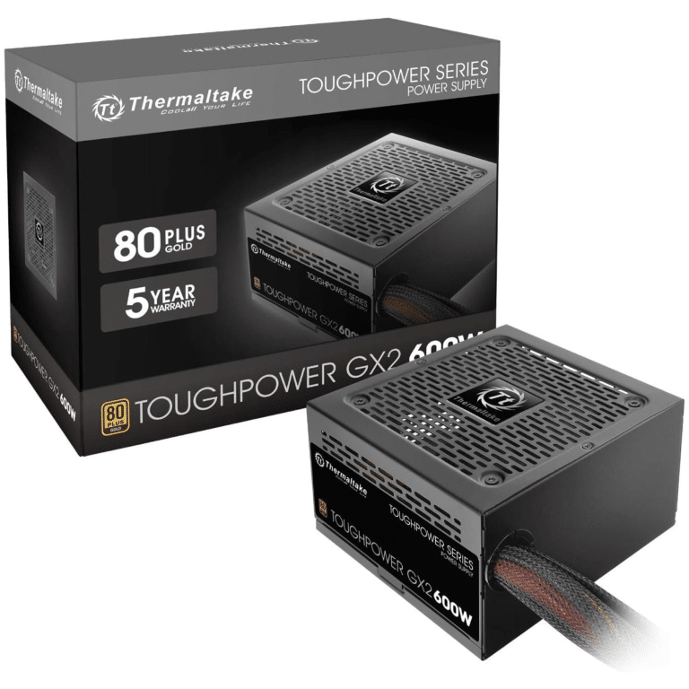 Thermaltake Thermaltake PS PS-TPD-0600NNFAGU-2 Toughpower GX2 600W 80+ Gold None modular PS 270791 PS-TPD-0600NNFAGU-2