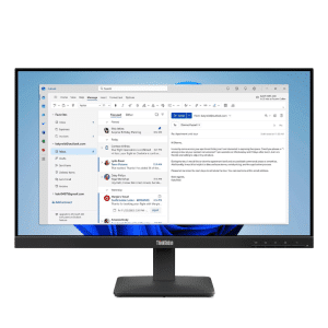 ThinkVision S24-4e 23.8 inch Monitor - ThinkVision S24-4e 23.8 inch Monitor - Lenovo - LED Monitor - 7581 - A300-Z32769 - Z32769 - 0198157554757 - 64B5KAT1UZ