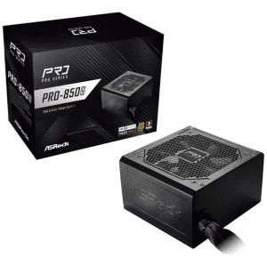 ASRock Inc. ASRock PS PRO-850G 850W ATX3.1 80+Gold Retail PS 302903 PRO-850G
