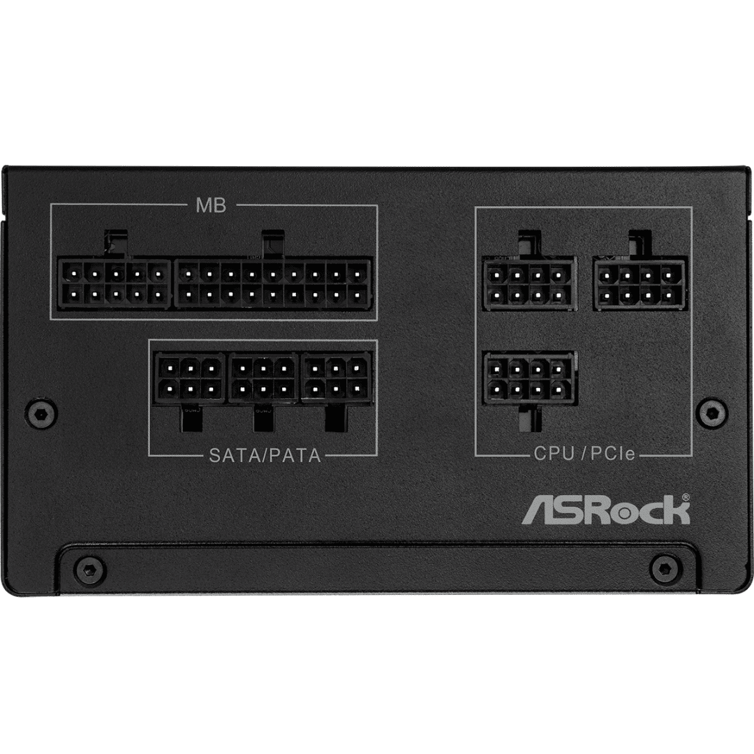 ASRock Inc. ASRock PS SL-650G 650W ATX 12V 80+GOLD Fully Modular 135mm Fan Retail PS 295597 SL-650G (5)