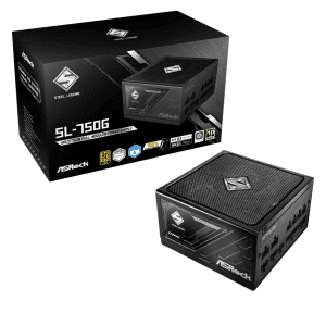 ASRock Inc. ASRock PS SL-750G 750W ATX 12V 80+GOLD Fully Modular 135mm Fan Retail PS 295596 SL-750G