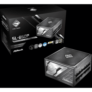 ASRock Inc. ASRock PS SL-850P 850W ATX3.1 80+PLATINUM Fully Modular 135mm Fan Retail PS 305681 SL-850P