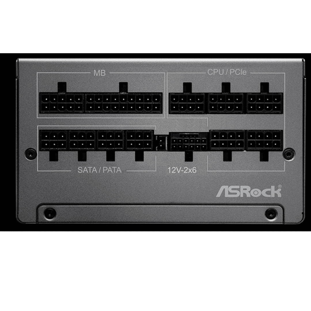 ASRock Inc. ASRock PS SL-850P 850W ATX3.1 80+PLATINUM Fully Modular 135mm Fan Retail PS 305681 SL-850P (4)
