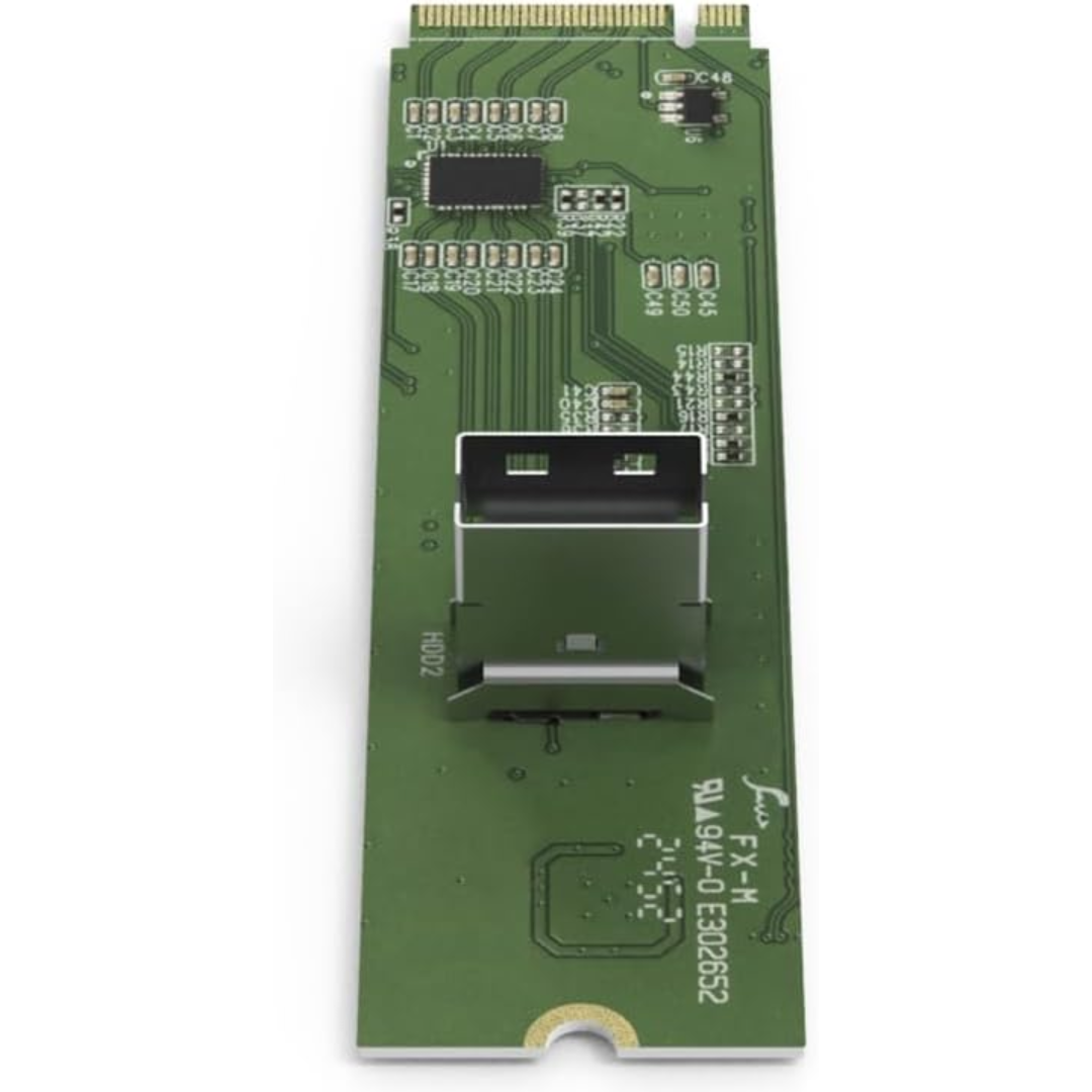 Cremax (ICY DOCK) ICY DOCK AC MB309A EXLink M.2 NVMe PCIe 4.0 x4 t SlimSAS 4i Adapter w Redriver AC 3008 (5)