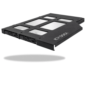 Cremax (ICY DOCK) ICY DOCK AC MB852M2PO-B 2xM.2 NVMe SSD Mobile Rack Enclosure f Ultra Slim ODD AC 250456 MB852M2PO-B