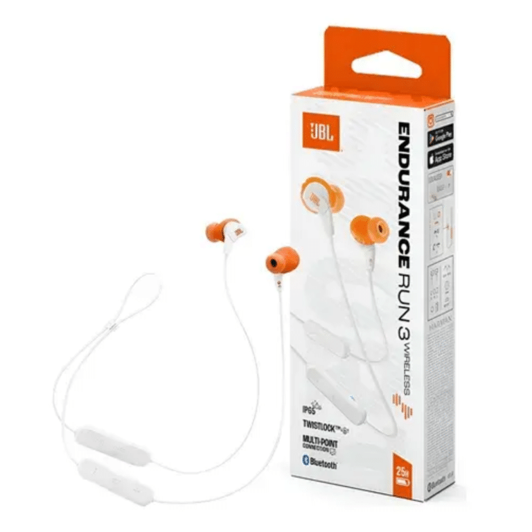 JBL - Headphones - Endurance Run 3 White - Audio y Video - Auriculares - JBLENDURRUN3BTWAM