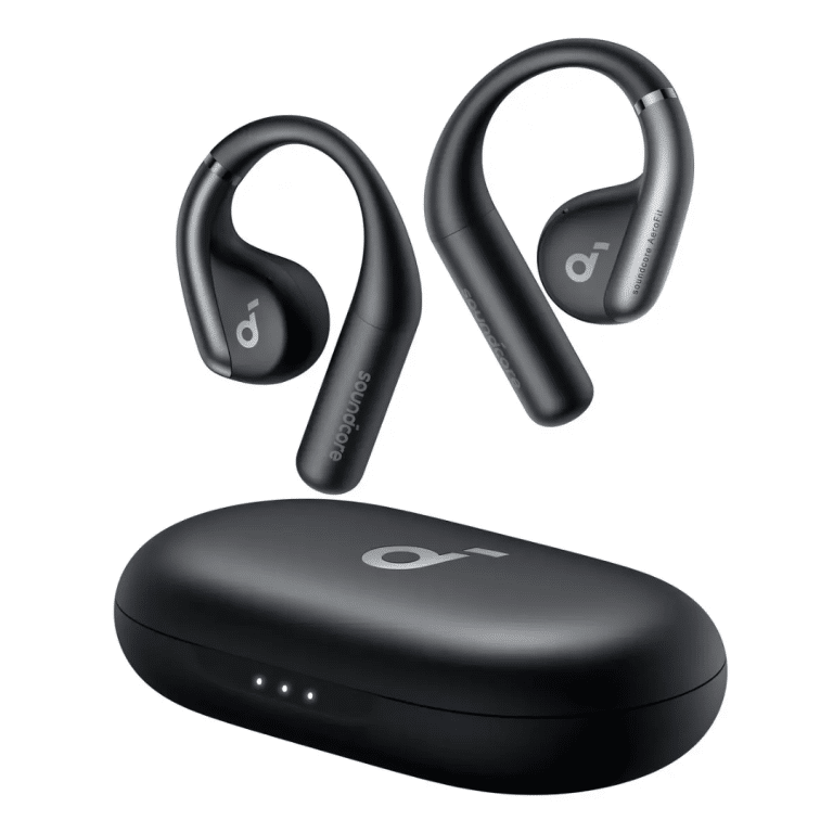 Soundcore - Headphones - Aeroclip Black - Audio y Video - Auriculares - A3388Z11