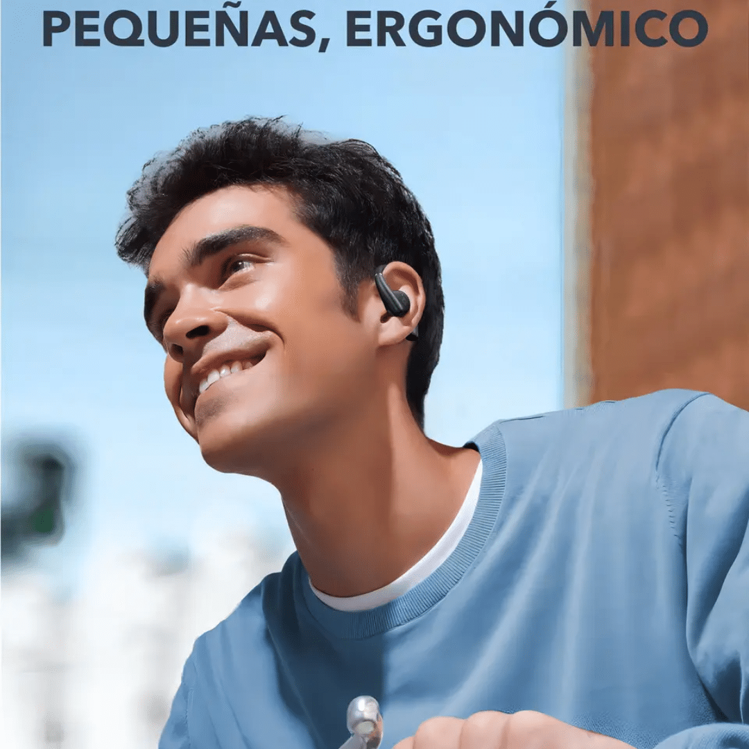 Soundcore - Headphones - Aeroclip Black - Audio y Video - Auriculares - A3388Z11 (5)