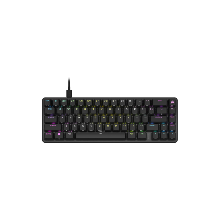 Teclado Corsair K65 Pro Mini Rgb Mecanico Gaming Wired Usb3.0 Black - Teclados - CH-91A401A-NA