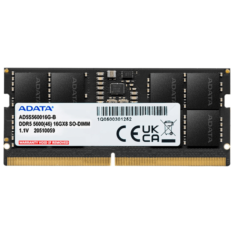 Adata AD5S560016G-B 16GB DDR5 SDRAM Memory Module | SKU AD5S56-16B - MEM - AD5S56-16B - ADATA - AD5S560016G-B