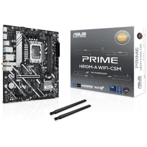 ASUS TeK ASUS MB PRIME H810M-A-CSM H810 LGA1851 max.96GB DDR5 micro-ATX Retail MB 293327 PRIME H810M-A-CSM