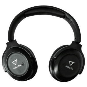 Headphone Infinytek Rhytmio Over Ear Anc-6098 Black Negro Cancelacion De Ruido