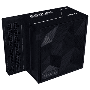 Fuente De Poder Certificada Lian Li Edge Series-1000w Full Modular Power Supply (fan Hub Included) - Gold-atx 3.0, 3.1-pcie 5.1-l-shape Design For Dual Chamber Case-120mm Fdb Fan-supports Up To 4 Usb Device - Black -eg1000g.bh - Ps - Ps-e1000g - Lian-li - 840353046825 - Eg1000g.bh
