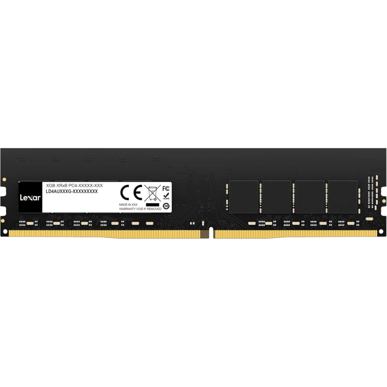 Lexar LD4U32G32C22ST-HGN 32GB DDR4-3200 288-Pin UDIMM Desktop Memory, Bulk - MEM - LD43U32GT - LEXAR - LD4U32G32C22ST-HGN