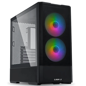Lian-Li Lian-Li CS LANCOOL 207 Black Mid Tower TG 2x3.5HDD or 2.5SSD Black Retail CS 288918 LANCOOL 207 BLACK