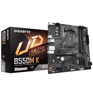 Mainboard Gigabyte B550m-k Amd Am4 Ryzen 5000 4ddr4-3200 M.2dp Hdmi Pcie4.0 Microatx  - B550m K