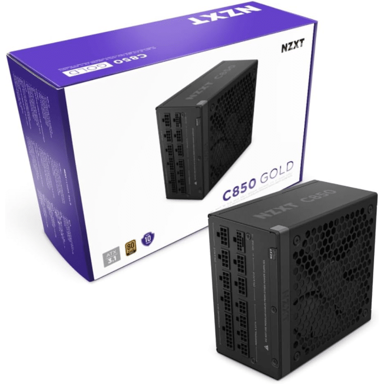 NZXT NZXT PS PS-8G1BB-US C850 SFX GOLD 850W 80+Gold Fully-modular ATX3.1 Retail PS 305855 PS-8G1BB-US
