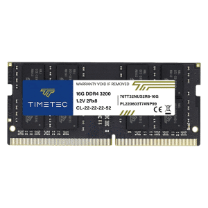 Ram/genericos/-/asia Timetec Ddr4 16gb 3200mhz 260pines Sodimm - 76TT32NUS2R8-16GB