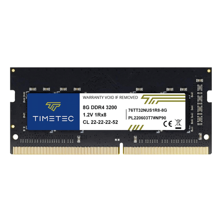 Ram Genericos - Asia/timetec Ddr4 8gb 3200mhz 260pines Sodimm - 76TT32NUS1R8-8G