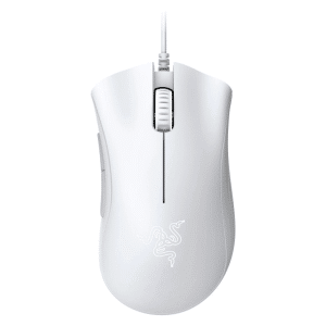 Razer Deathadder Essential White Edition - Ergonomic Wired Gaming Mouse - New Factory Sealed - 1 Year Manufacturer Warranty - RZ01-03850200-R3M1