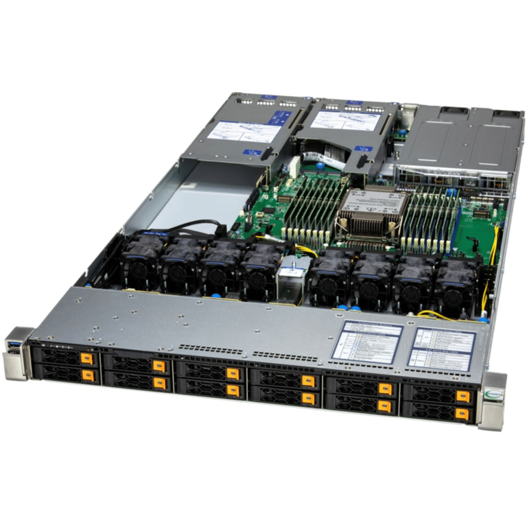 Supermicro Hyper Superserver SYS-112H-TN-02-G2 1U UP Supporting Up To 12 Hot-swap 2.5" Nvme/sas/sata Bays And Up To 3 Pcie 5.0 + 1 Pcie 5.0 AIOM Slots Gold Series Version With Pre-configured Components - SER - G2-112HTN2 - SUPERMICRO - SYS-112H-TN-02-G2