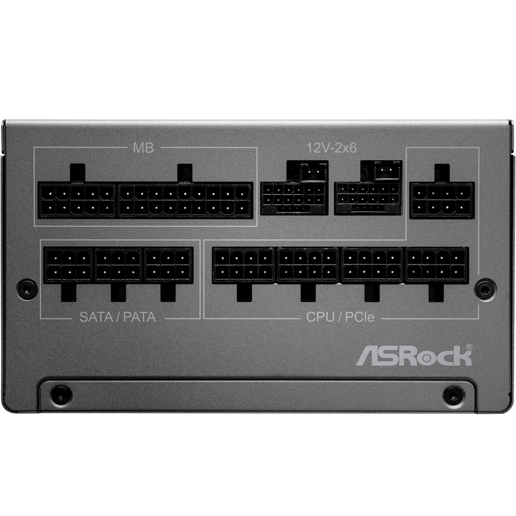 ASRock Inc. ASRock PS SL-1200P 1200W ATX3.1 80+PLATINUM Fully Modular 135mm Fan Retail PS 305679 SL-1200P (5)