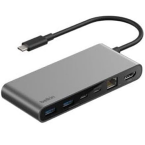 Belkin - Adapter USB-C 5-in-1 Hub - Periféricos - USB Hubs - AVC022fqSGY