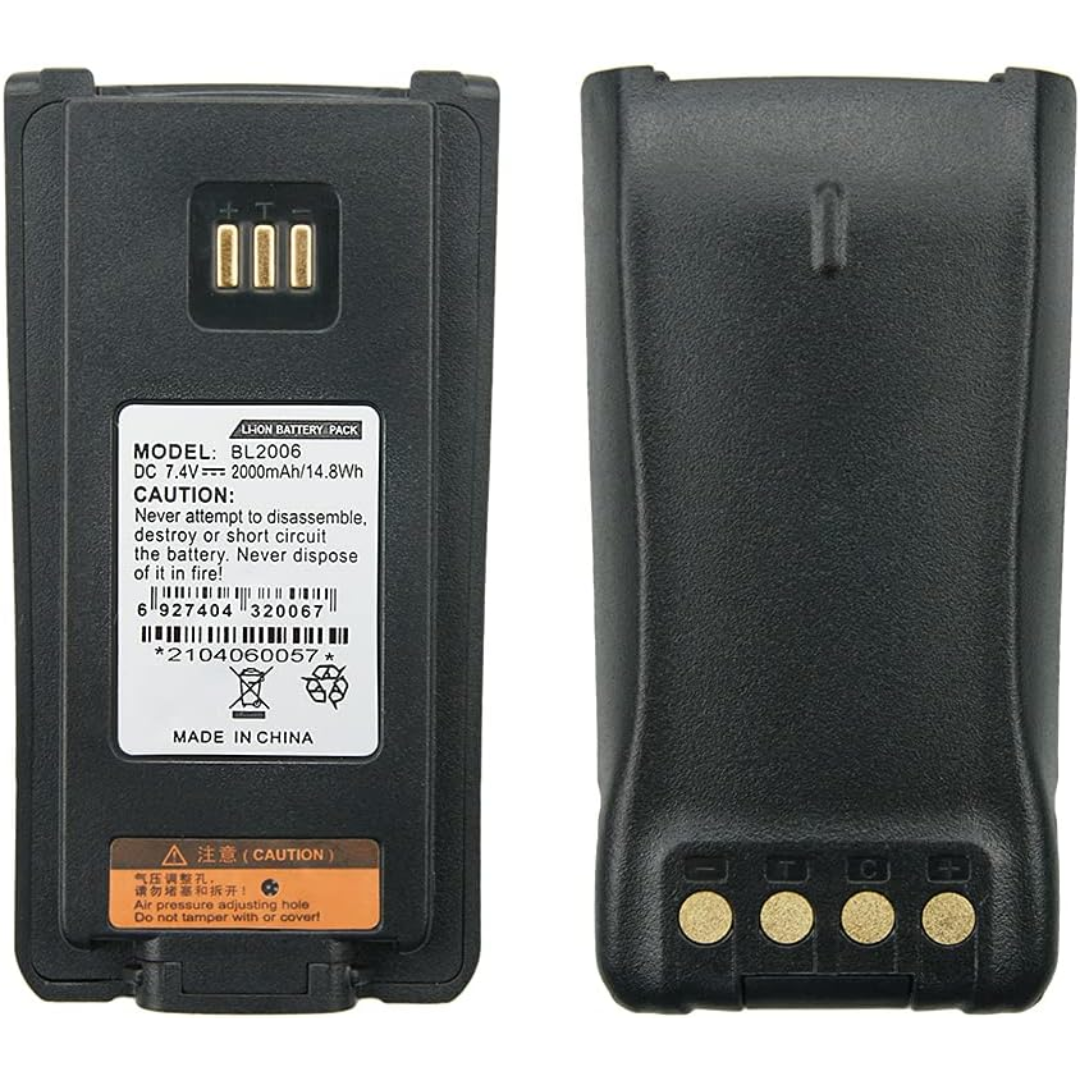 GENERICO - BATERIA DE LITIO PARA RADIO HY-PD7XX 2000 MAH - All - 4213 - HY-BL2008 (1)