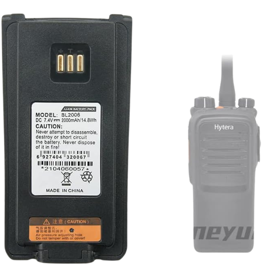 GENERICO - BATERIA DE LITIO PARA RADIO HY-PD7XX 2000 MAH - All - 4213 - HY-BL2008 (2)